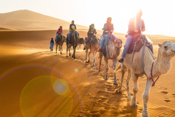 4-Day Marrakech to Fes Tour –2 Nights in Desert